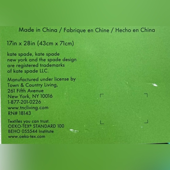 🎄5/$50🎄Kate Spade Kitchen Towel Set - Picture 4 of 4